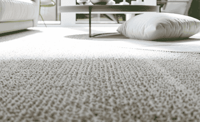 Carpet cleaning detail